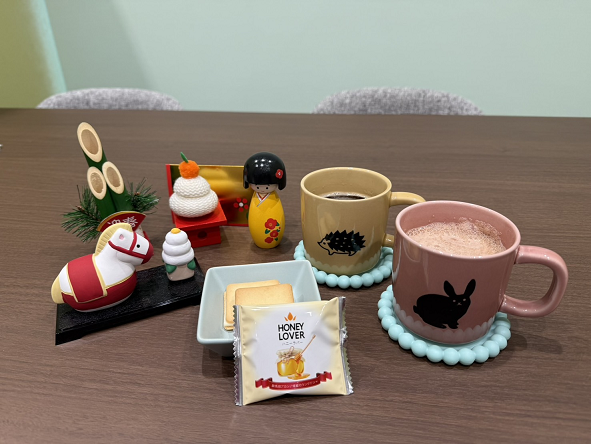 2026年🐎1月のスイーツは　　群馬県アカシア蜂蜜🍯のラングドシャ